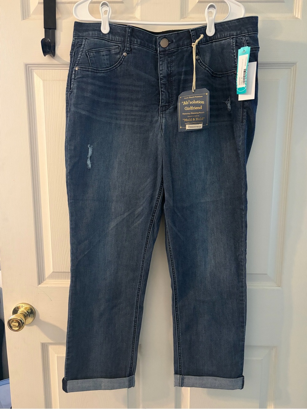 Title: Democracy Ab Solution Girlfriend Jeans Size 16 NWT